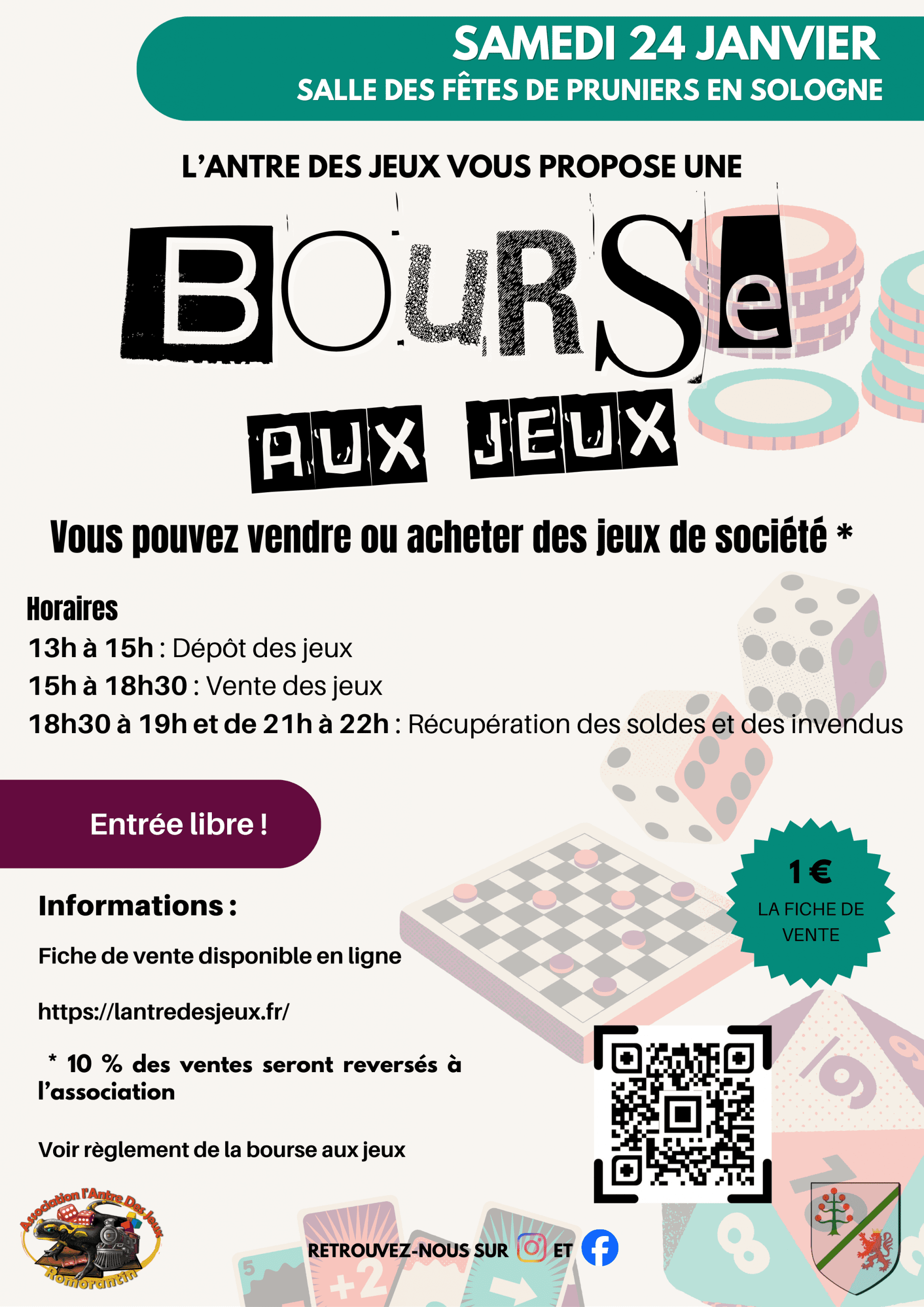 Bourse aux jeux